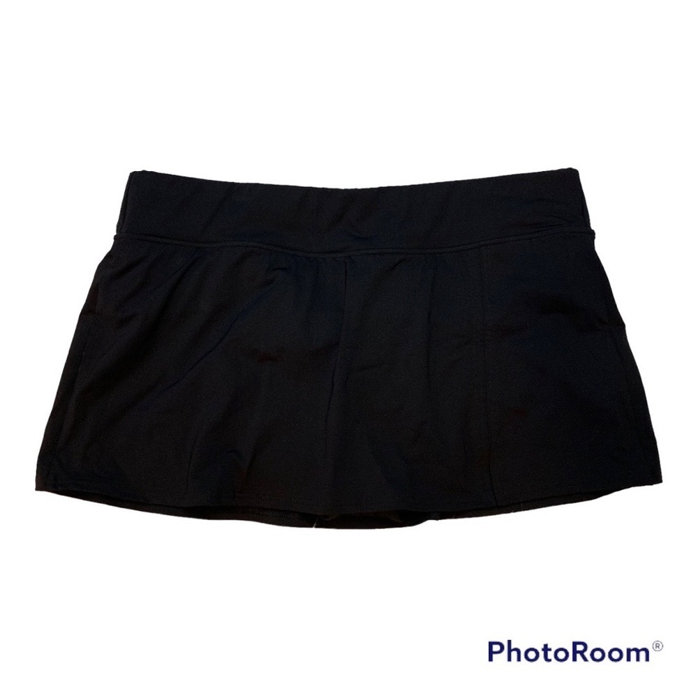 Lands End Tummy Control Mini Swim Skort - Sz 16